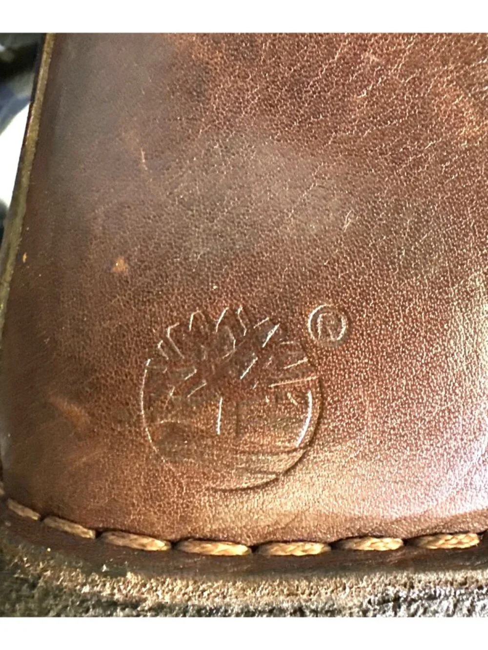 Timberland Mens Leather Chukka Boots Size 8M Brown Made In Italy